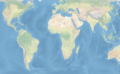 world map, population growth