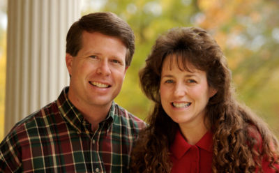 Jim Bob and Michelle Duggar; large families