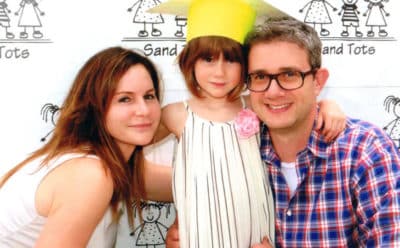 Evans family; Having Kids model family
