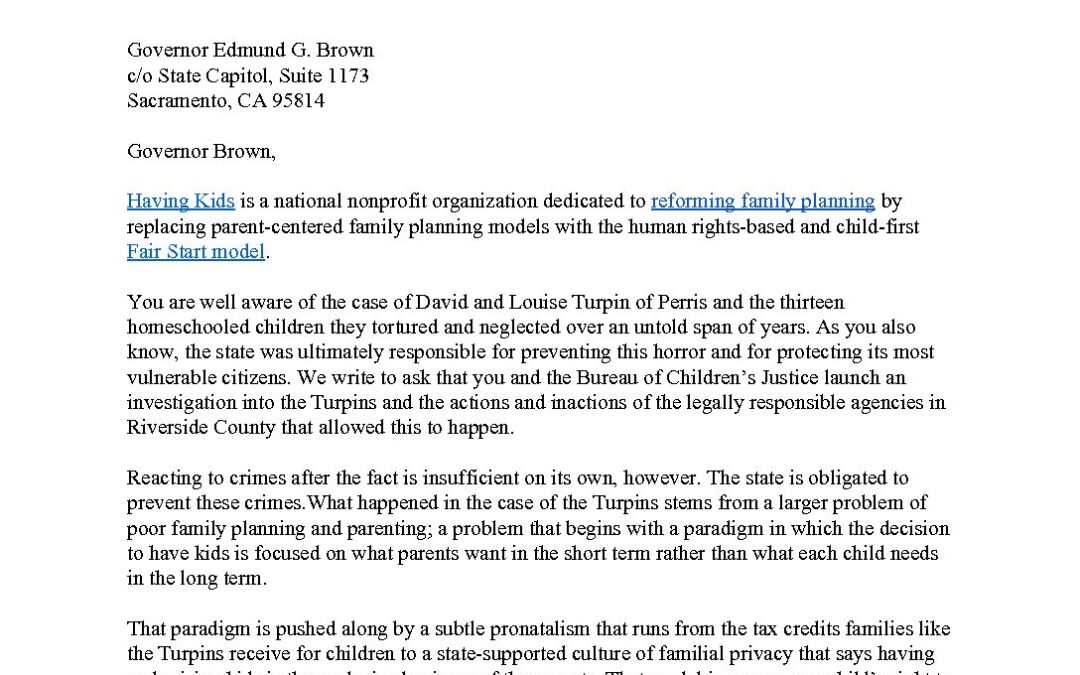Letter to Gov Brown re_ Turpin (1)