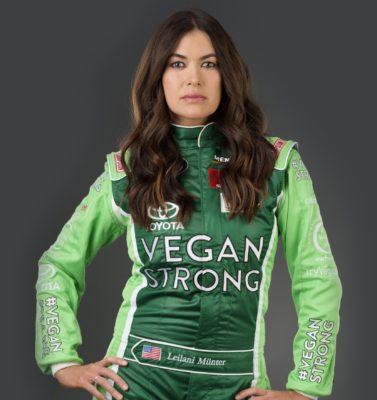 vegan race car driver