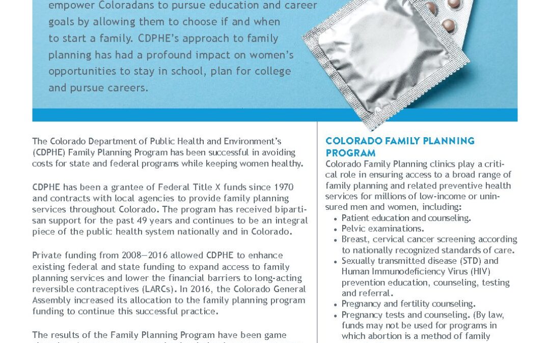 Family Planning Factsheet 3.1.19