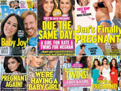tabloid baby obsession