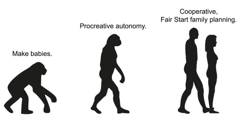 evolution graphic